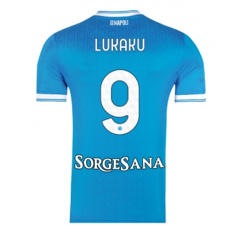 Billige Fotballdrakt SSC Napoli Romelu Lukaku #9 Replika Hjemmedrakt 2025-26 Kortermet